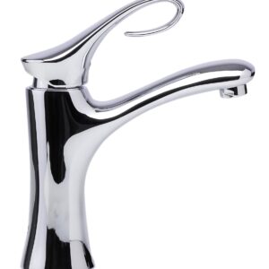 ALFI brand AB1295 Single Lever Bathroom Faucet, Brushed Nickel