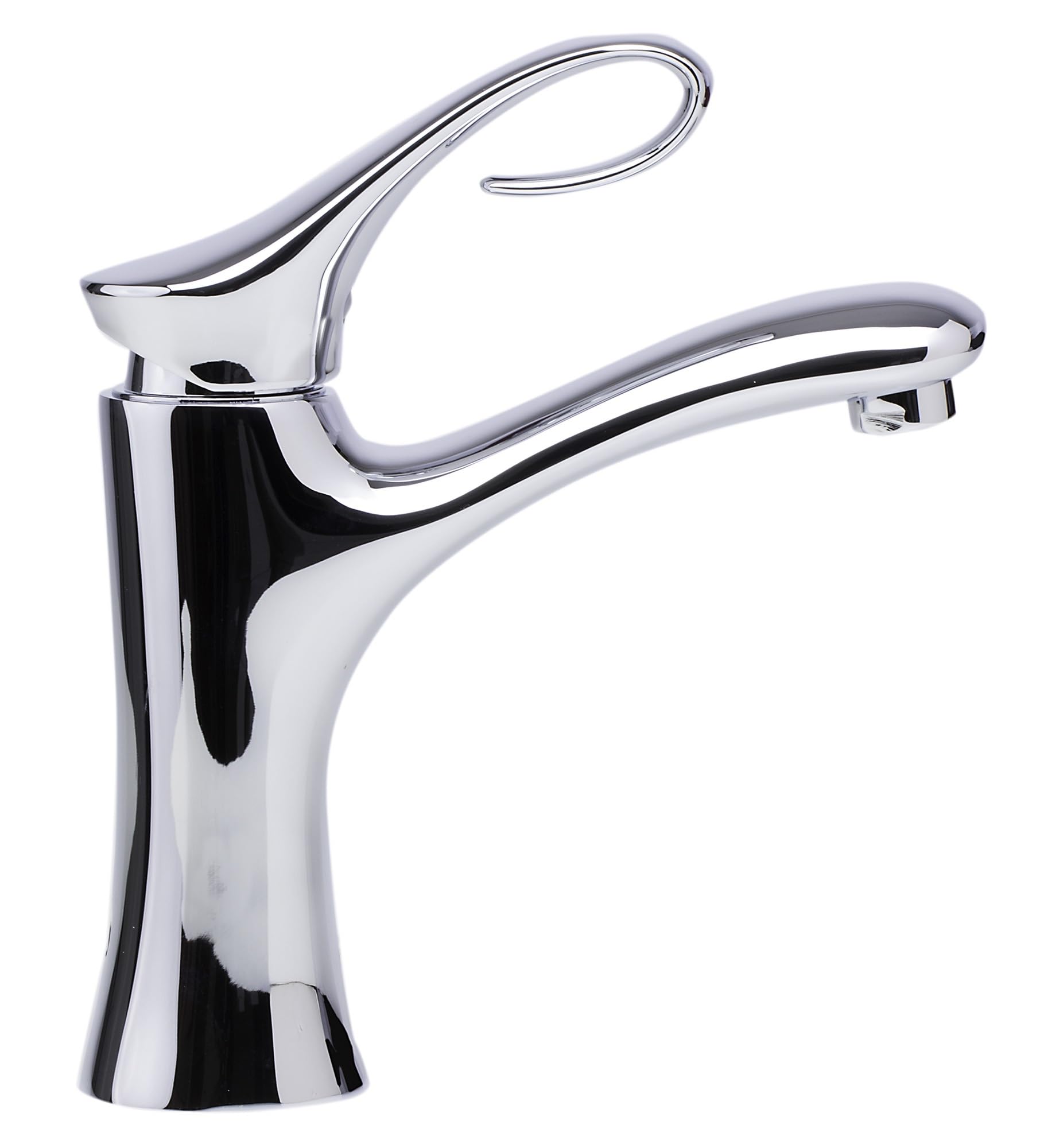 ALFI brand AB1295 Single Lever Bathroom Faucet, Brushed Nickel