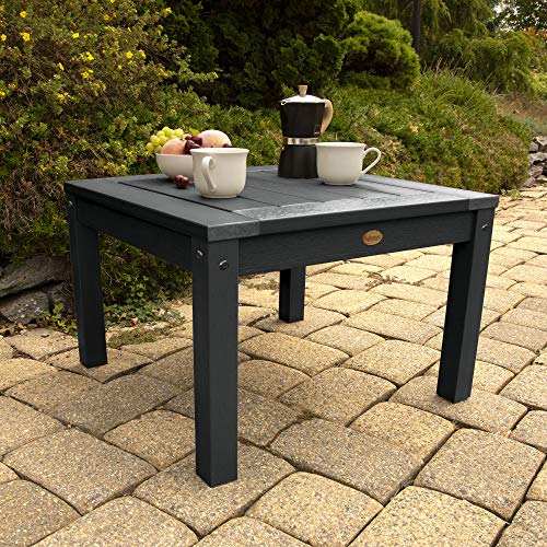 Highwood AD-DSST1-BKE Adirondack Side Table, Black