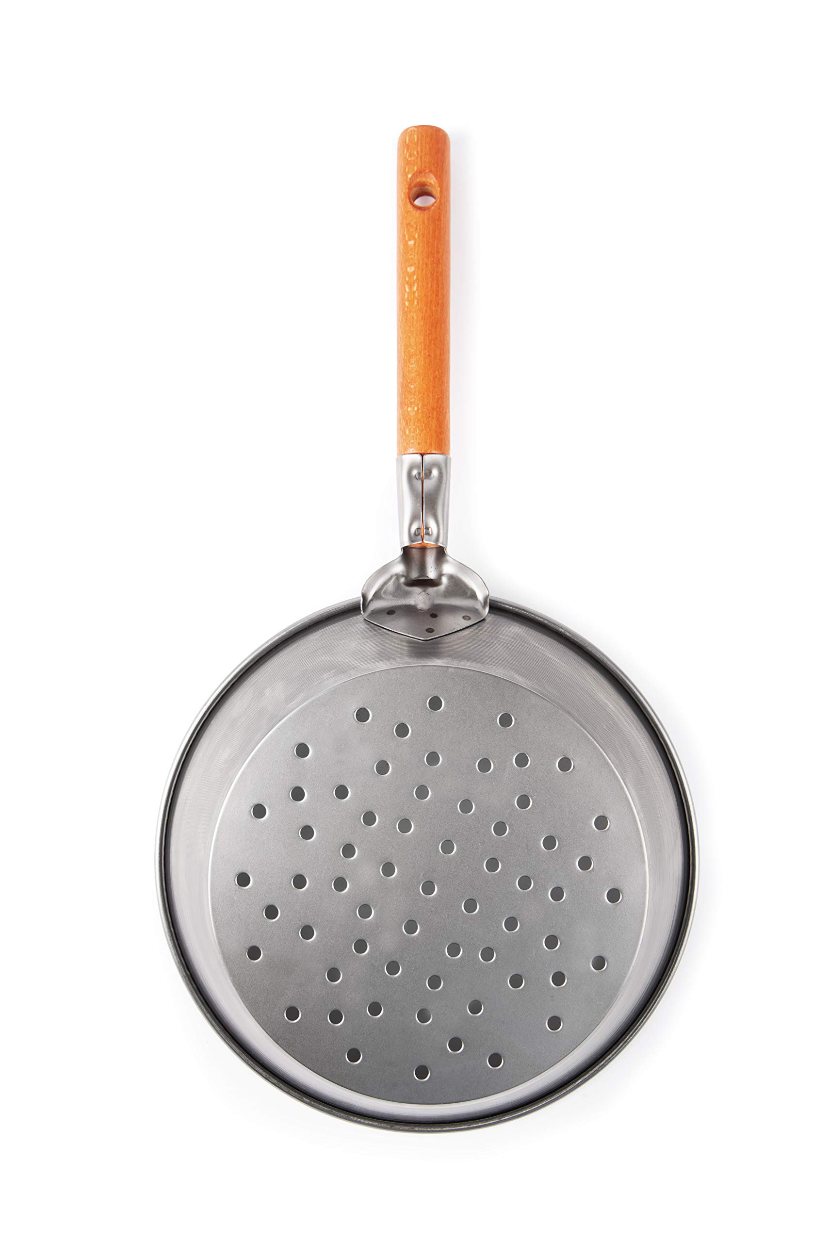 Excelsa Caldarroste Frying Pan Skip Chestnuts, Alloy Steel