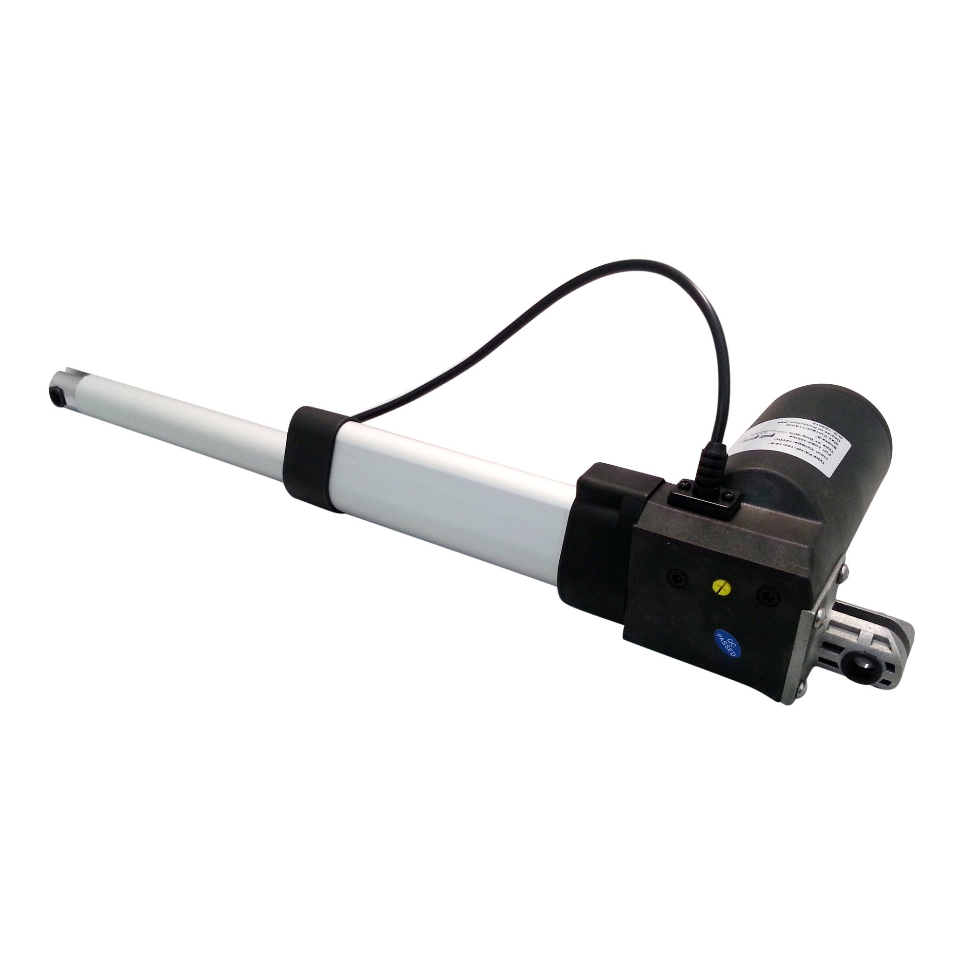 Linear Actuator IP66 Rated Deluxe High Force Motion 100lb Capacity 6 Inch Stroke