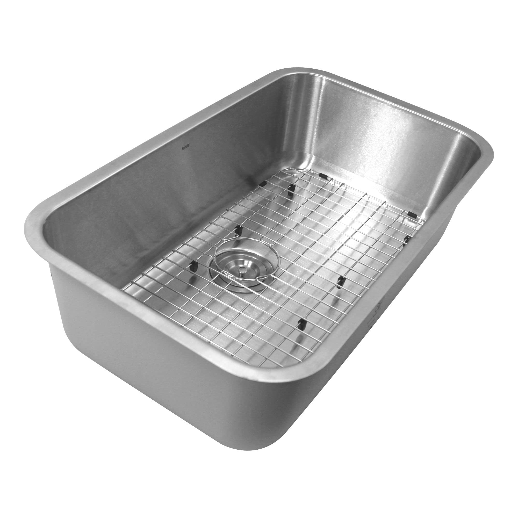 Nantucket Sinks NS3018-10-16 30" Large Rectangle, Stainless Steel Undermount Kitchen Sink