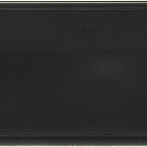 Carlisle FoodService Products 3086103 StorPlus High Heat Food Pan, 4" Deep, Third Size, Black