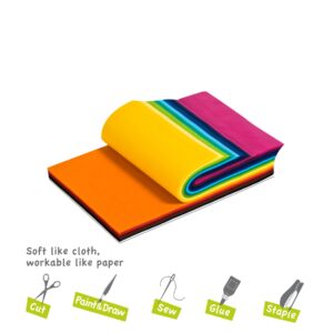 Smart-Fab Fabric Weatherproof Cut Sheet, 9 x 12 Inches, Assorted Color, Pack of 270