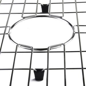 ALFI brand GR505 Solid Kitchen Sink Grid, Stainless Steel