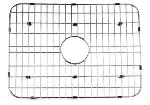 alfi brand gr505 solid kitchen sink grid, stainless steel