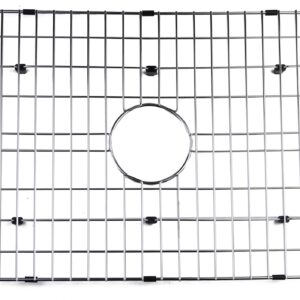 ALFI brand GR505 Solid Kitchen Sink Grid, Stainless Steel