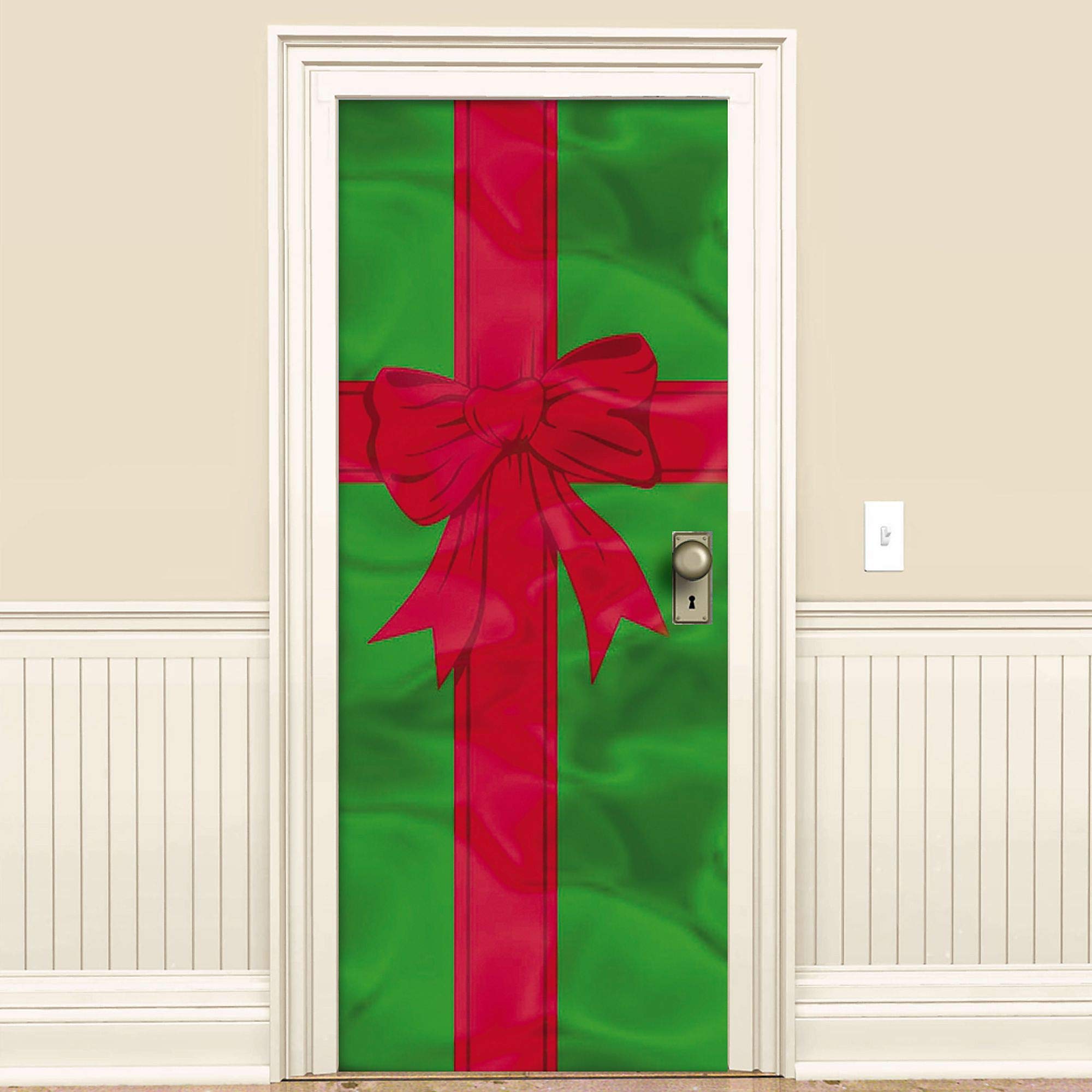 Amscan 243455 Festive Christmas Door Foil Party Decoration 1 Piece