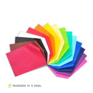 Smart-Fab Fabric Weatherproof Cut Sheet, 9 x 12 Inches, Assorted Color, Pack of 270