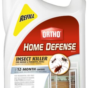 Ortho Home Defense MAX Insect Killer Spray for Indoor and Home Perimeter Refill, 1.33-Gallon