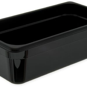 Carlisle FoodService Products 3086103 StorPlus High Heat Food Pan, 4" Deep, Third Size, Black