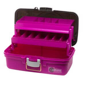 Creative Options 620275 Home Storage Organizer, One Size, Black, Hot Pink