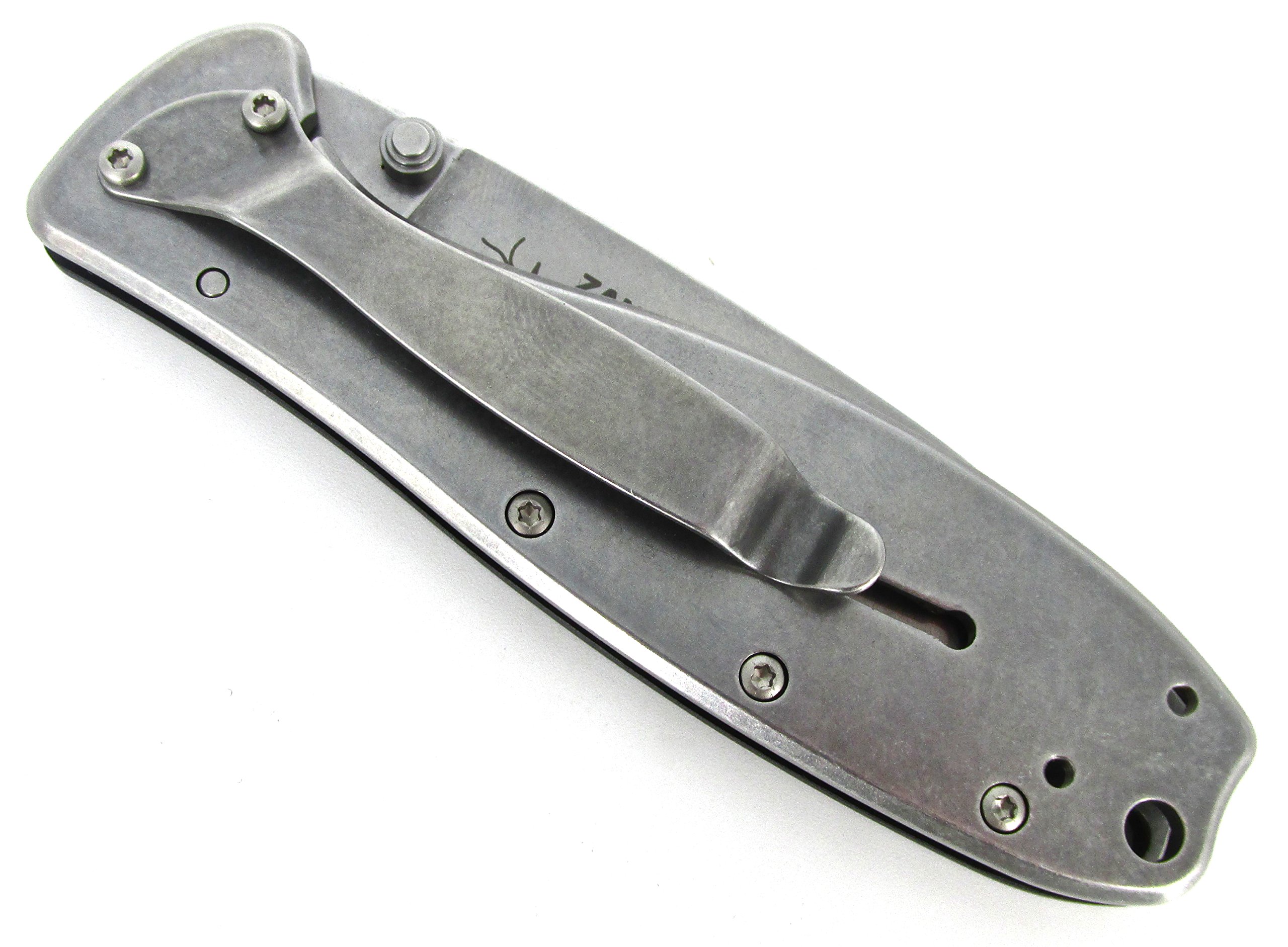 BLUE RIDGE Knives Zancudo Black/Stonewash Framelock Folder