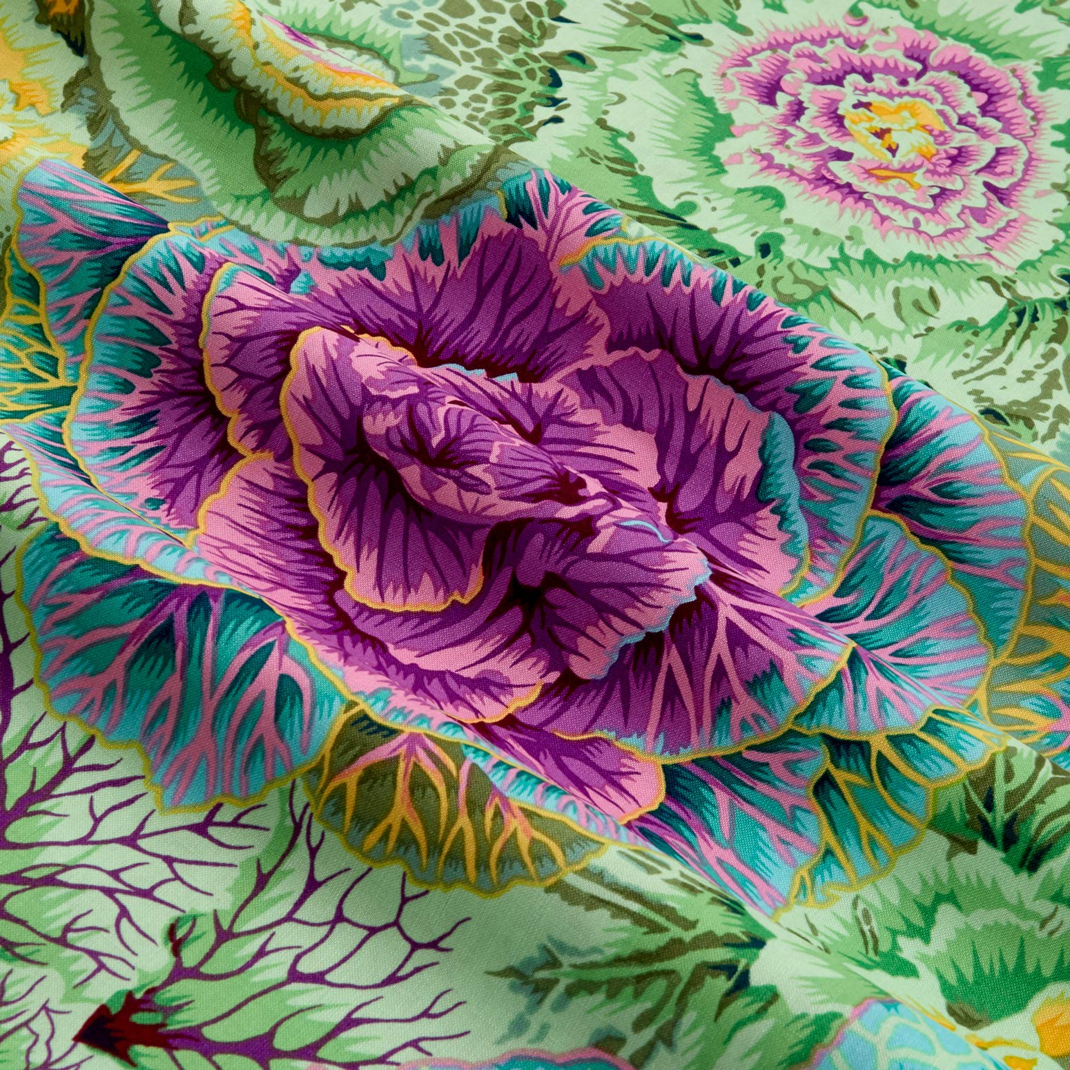 Kaffe Fassett Brassica Moss, Fabric by the Yard