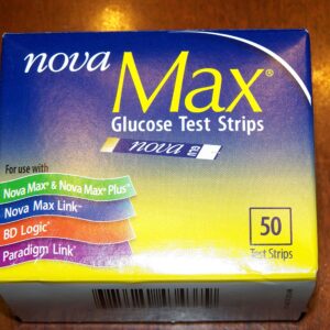 Nova Max Test Strip (50 count) [Box of 50]