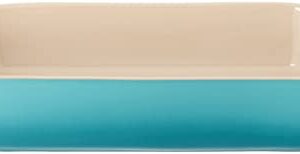 Le Creuset Stoneware Rectangular Dish, 1.8 qt. (10.5" x 7"), Caribbean