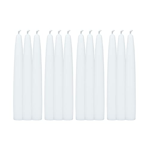 6 Inch White Taper Candles