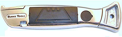 Silver Knife with German Deep Hook Blades and Holster