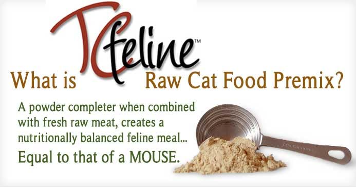 TCfeline RAW Cat Food Premix/Supplement to Make a Homemade, All Natural, Grain Free, Holistic Diet – Original Version with No Liver Egg Free Formula (Regular 14 oz)