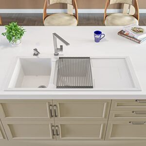 ALFI brand AB4620DI-T Kitchen Sink, Titanium