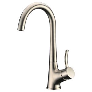 dawn ab50 3714bn single-lever bar faucet, brushed nickel