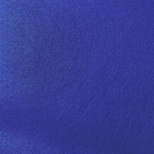 Royal Blue Felt Fabric - by The Yard