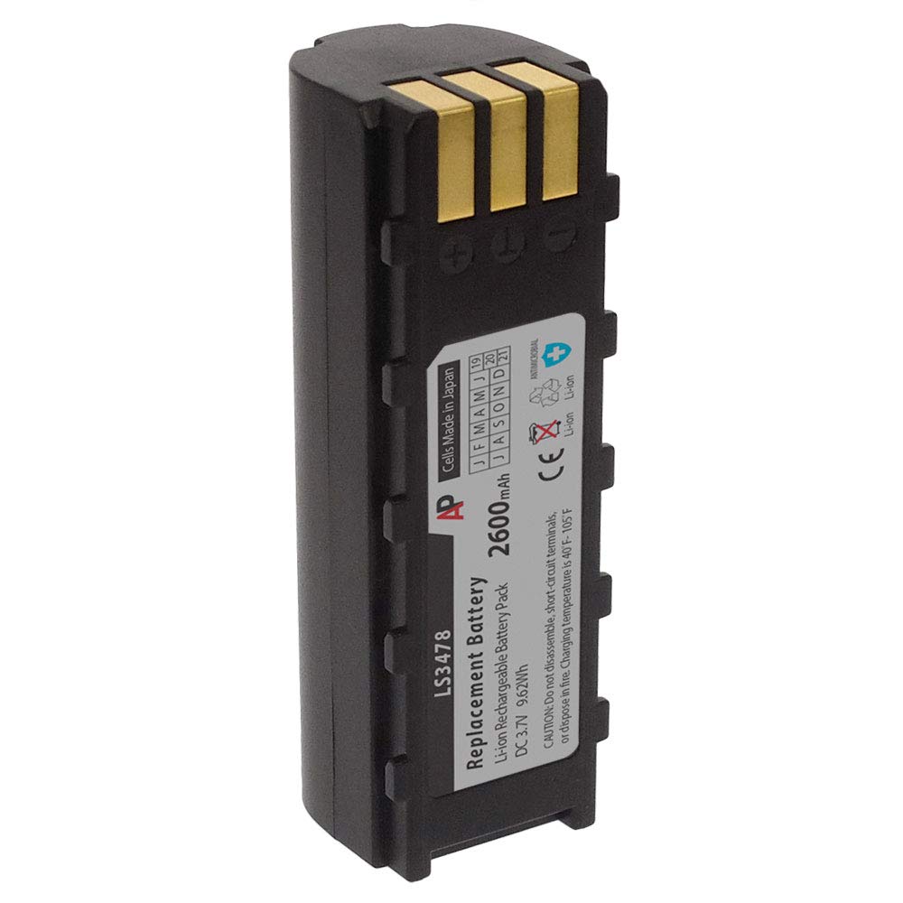 Artisan Power Replacement Battery for Motorola/Symbol NGIS, LS3478 & DSS3478 Scanners. 2600 mAh