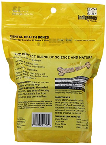 Indigenous Dental Health Bones Roasted Chicken Flavor