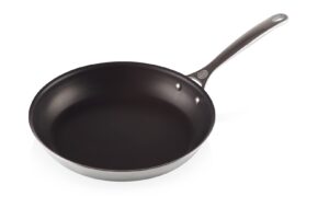 le creuset tri-ply stainless steel 12" nonstick fry pan