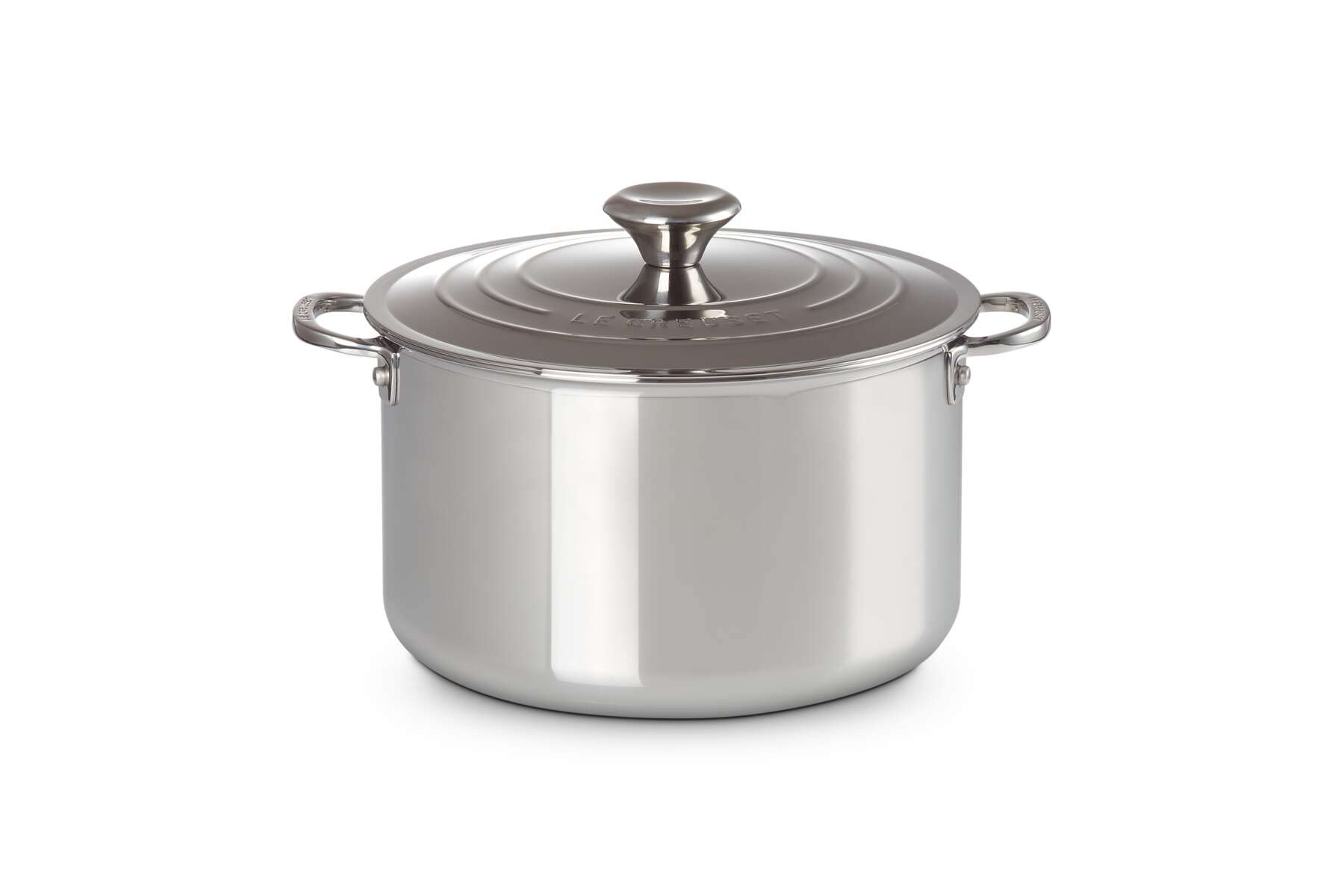 Le Creuset Tri-Ply Stainless Steel 7 Quart Stockpot, Medium