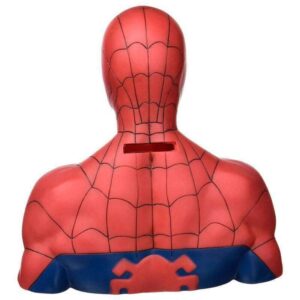 Semic Distibution BBSM001 Marvel Other Spiderman Spider-Man Piggy Bank 19Cm, Multi-Coloured