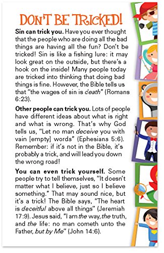 Moments With The Book Trick Or Treat? (Gospel Tract - Packet of 100 - NKJV)