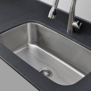 Wells CMU3118-10-1 Craftsmen Series Stainless Steel Kitchen Sink Package, 31", Brushed Matte Finish