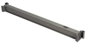 cambro etr36580 camshelving elements traverse 36" brushed graphite 1 each