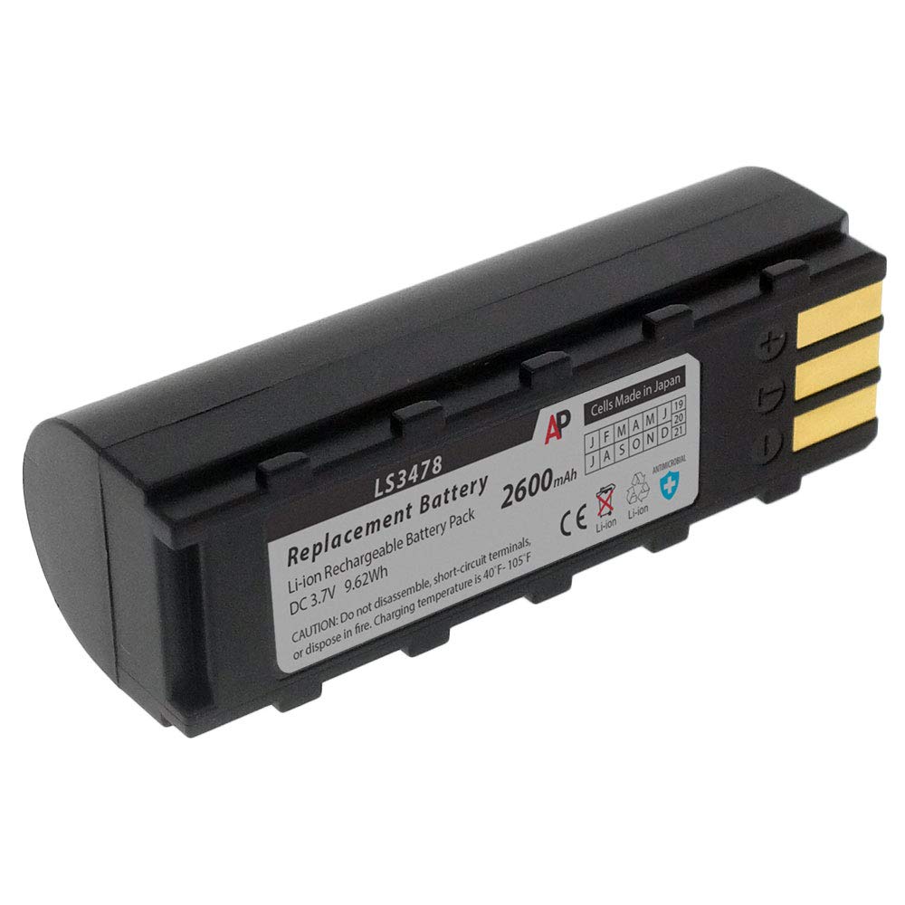 Artisan Power Replacement Battery for Motorola/Symbol NGIS, LS3478 & DSS3478 Scanners. 2600 mAh