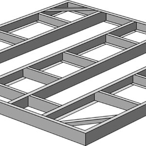 Arrow FDN1014 Storage Shed Base Kit for 10'x12', 10'x13' & 10'x14' Arrow sheds