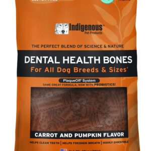 Indigenous Dental Health Bones Carrot Pumpkin Flavor