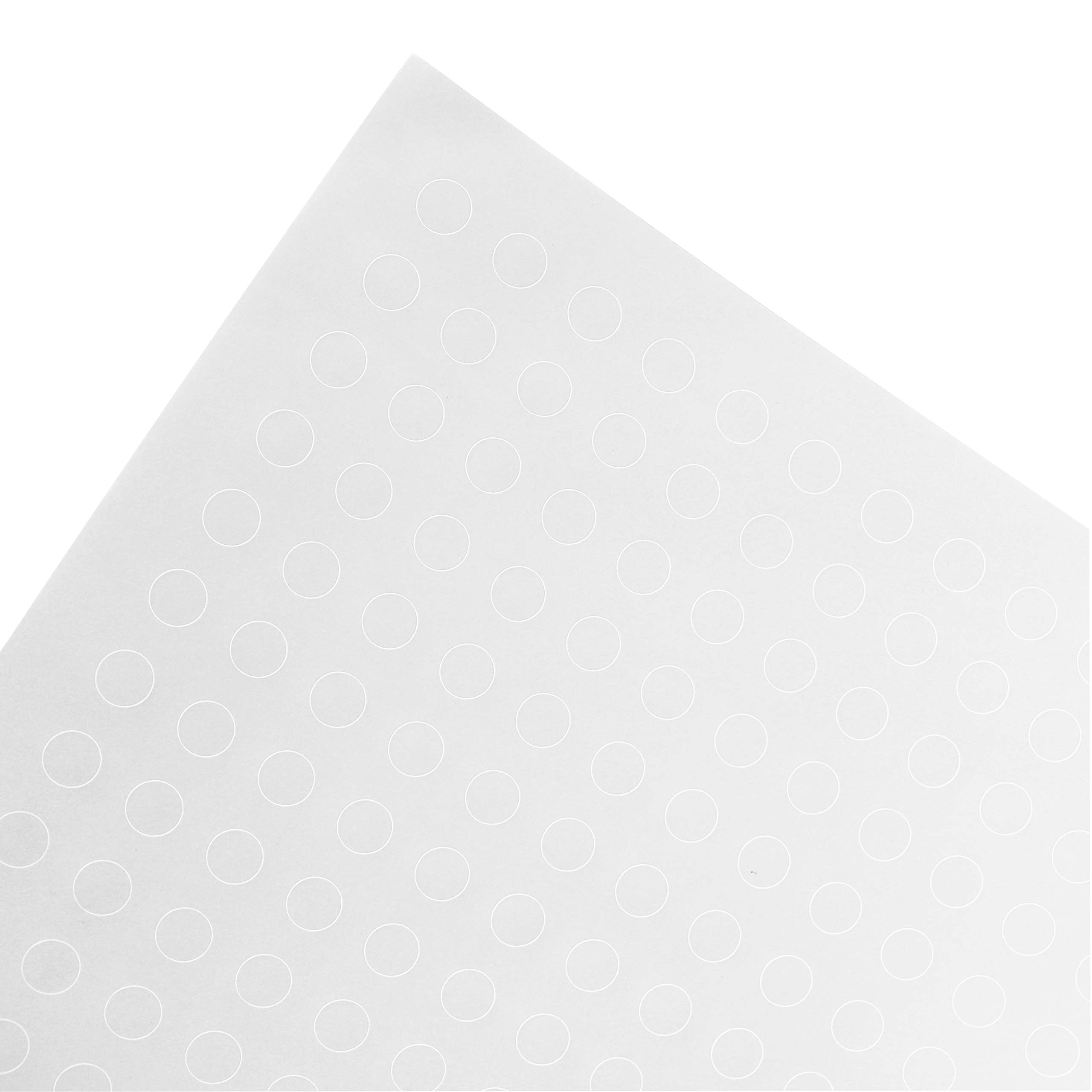 Tough-Spots for Laser Printers, 3/8 Inch Diameter, White, 3,840 per Package