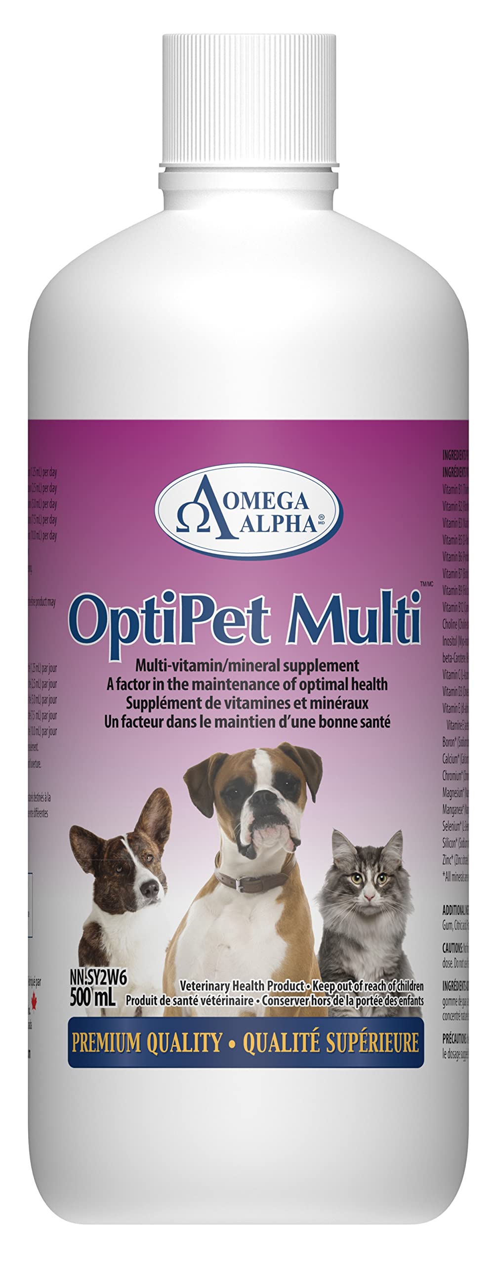 Omega Alpha - OptiPet Multi - 500ml