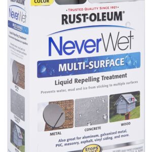 Rust-Oleum 275619 Never Wet Multi Purpose Kit, Silver Gray