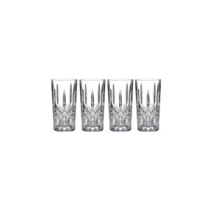 marquis by waterford markham highball set of 4, 1 count(pack of 1), clear