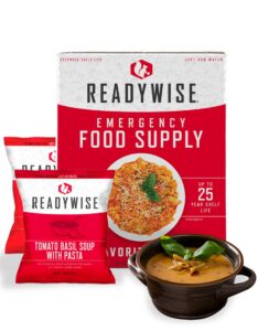 readywise - favorite’s box, 18 servings, mre, emergency food supply, premade, freeze dried food, survival meal, hiking, adventure & camping essentials, just add water, 25-year shelf life