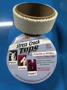 stepsaver products self adhesive stress crack tape (1.25'' x 12' textured roll) item 7012