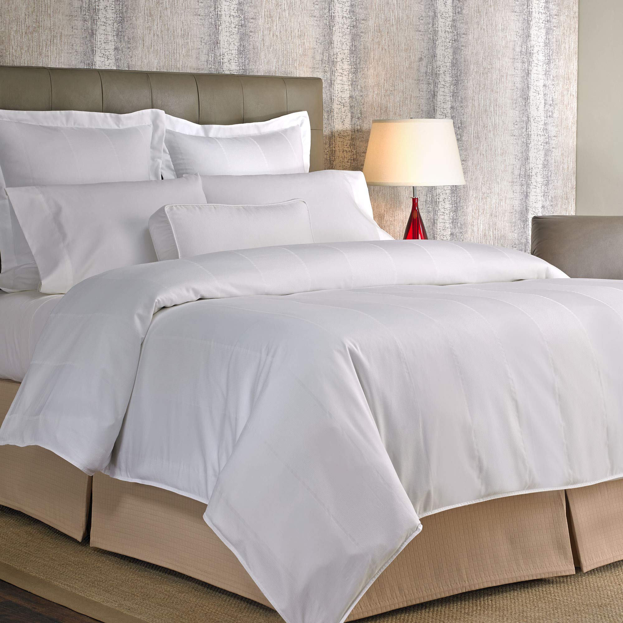 Marriott Featherbed - Soft, Plush Mattress Topper Filled with Allergen-Free Feathers - King