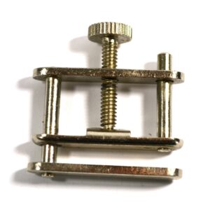 EISCO Tube Clamp, 1-5/16" - Hoffman-Style - Nickel Plated Brass