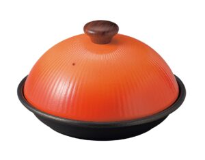 dome-type steam pot for electromagnetic diameter 19 (orange) 64-4