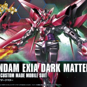 Bandai Hobby HGBF Gundam Exia Dark Matter Model Kit (1/144 Scale)