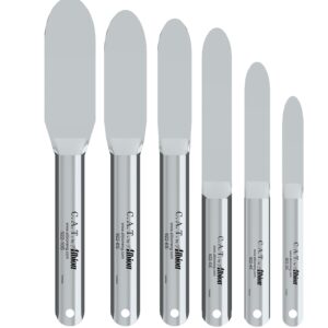 Albion Engineering Company 922-G01 C.A.T. Spatula Set, Stainless Steel, Pack of 6