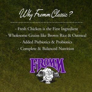 Fromm Classic Adult Dog Food - Premium Dry Dog Food for Large, Medium, & Small Breeds - Chicken Recipe - 15 lb