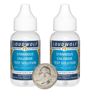 stannous chloride solution / 2 fluid ounces/tests for gold, platinum, palladium